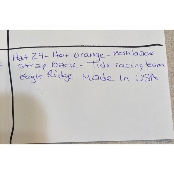 Tide Detergent Racing Team  Logo Patch Ball Cap Trucker Hat USA - Picture 7 of 9